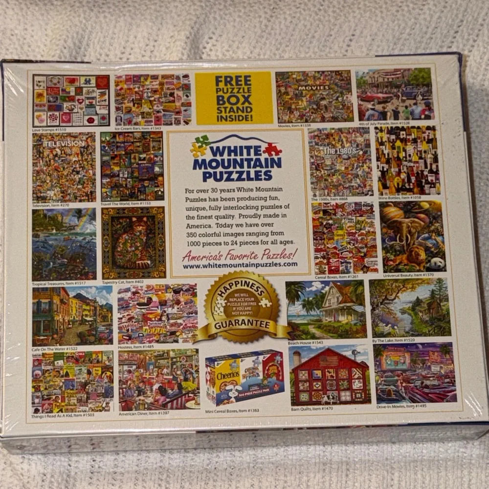 White Mountain “Toy Shop”‎ Colorful Puzzle NEW